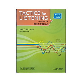 [Download Sách] Tactics For Listening 3E Basic Pack A