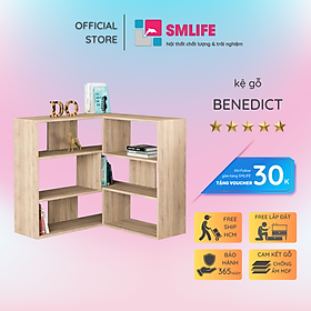 Mua Giá sách gỗ công nghiệp thiết kế nhỏ gọn SMLIFE Benedict