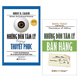 Combo nghệ thuật bán hàng: Những Đòn Tâm Lý Trong Thuyết Phục + Những Đòn Tâm Lý Trong Bán Hàng