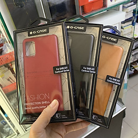 Ốp lưng da SamSung Galaxy A51 G-case chứa thẻ - Hàng chính hãng