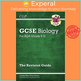 Sách - Grade 9-1 GCSE Biology: AQA Revision Guide with Online Edition - Higher by CGP Books (UK edition, paperback)