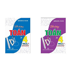 Hình ảnh Combo Bồi Dưỡng Toán Lớp 4 ( tập 1 + tập 2 -Bám Sát SGK Kết Nối)-MK