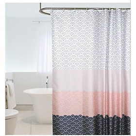 Mua RÈM NHÀ TẮM KHÔNG THẤM NƯỚC VẢI POLYESTER  CHỐNG NẤM MỐC