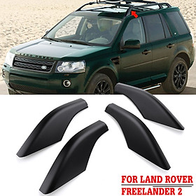 4 x LAND ROVER FREELANDER 2 OEM STYLE ROOF RACK ROOF RAILS END CAPS OEM FIT