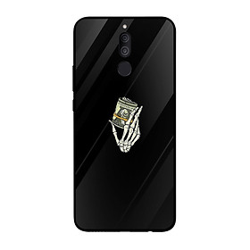 Ốp kính cường lực dành cho điện thoại Huawei Nova in họa tiết Cầm tiền âm phủ