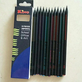 12 BÚT CHÌ KING ĐEN