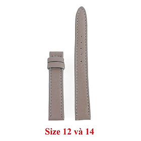  Dây đồng hồ da bò nhiều size màu kem HC8107-21-35