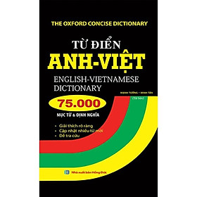Từ Điển Anh - Việt (75000 Từ)