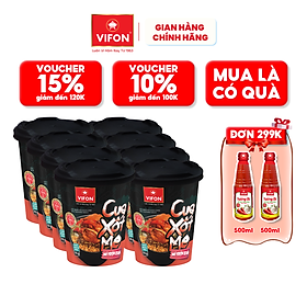 Thùng 24 ly mì trộn cua xốt me vifon
