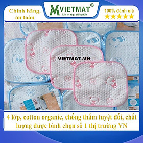 Tấm lót chống thấm cho bé VIETMAT 10 tấm size 30x30cm