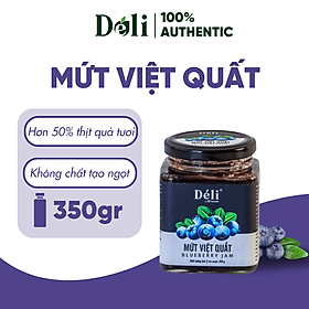 Mứt việt quất pha chế Déli - hủ 350ml