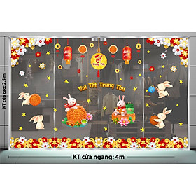 Mua DECAL TRANG TRÍ TRUNG THU 2023  COMBO SỐ 63