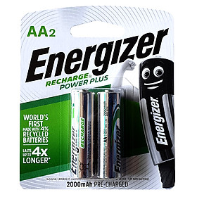 Pin Sạc AA 2000mAh NH15 Power Plus RP2 Energizer NH15 RP2