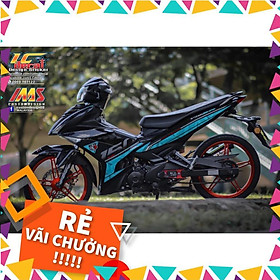 Tem Rời Exciter 150 Mẫu Y15 ZR Xanh Ngọc Đen 2019