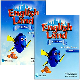 [Download Sách] English Land (2nd Edition) Level 1: Student Book + Activity Book With CDs