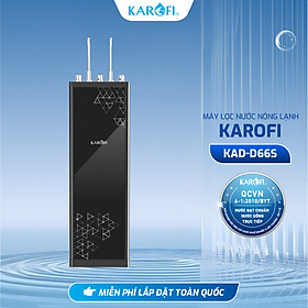 Máy lọc nước Nóng Lạnh RO Mỹ 11 lõi Karofi KAD-D66S - 1 Lõi Mineral, Lạnh Block - Giao lắp miễn phí - Hàng Chính Hãng