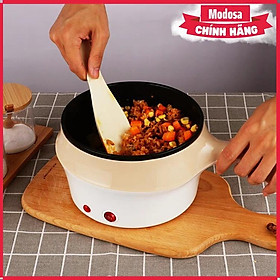 Mua Ca Nấu Mì  Nấu Lẩu Đa Năng Modosa Siêu Tốc Có Tay Cầm Tiện Dụng ( Màu Ngẫu Nhiên ) - Hàng Chính Hãng