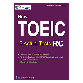 New Toeic: 5 Actual Tests - RC