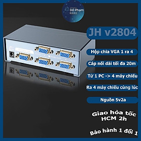 Mua Cáp chia VGA ra 2 màn hình cùng lúc 1080 - Jinghua V603 - Hồ Phạm