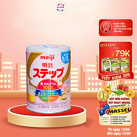 Sữa cho bé 1 đến 3 tuổi Meiji nội địa Nhật giúp bé phát triển cân đối chiều cao, cân nặng, trí não - QuaTangMe Extaste