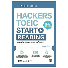 Hình ảnh Hackers Toeic Start Reading - 30 Phút Tự Học Toeic Mỗi Ngày