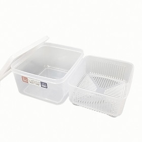Hộp nhựa đựng thực phẩm 2 lớp Nhật Bản