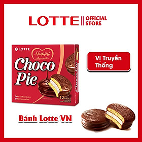 Combo 3 Hộp Bánh Lotte Choco Pie - 3 hộp x 12 cái