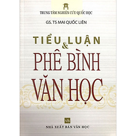 [Download Sách] Tiểu luận & phê bình văn học