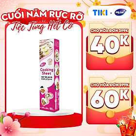 [MyJae x Toyal] Giấy Nến 2 Mặt Lót Nồi Chiên, Nướng Bánh, Giấy Lót Chống Dính 30cm x 30cm (50 Tờ/Hộp)