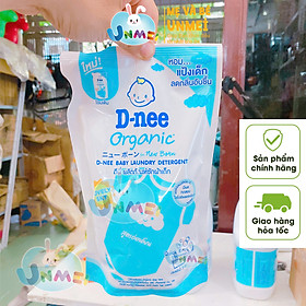 (Mẫu Mới) Dung Dịch Giặt Quần Áo Cho Bé D-Nee - Túi Xanh Dương 530ml Chính Hãng Đại Thịnh