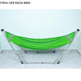 Mua Khung Võng xếp tròn inox VIP phi 32 phiên bản 2022 thương hiệu Võng Xếp Thảo Điều - kv12