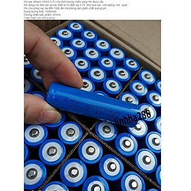 Mua Pin Sạc 18650 5000mAh 3.7V lắp vào các trang bị điện tử  phục vụ Box sạc  quạt usb  cell laptop  đèn pin  mic đèn laze