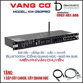 Mua Vang cơ lai số dB Acoustic KM 350PRO - Tặng 1 cặp dây canon  dây quang học - hàng chính hãng