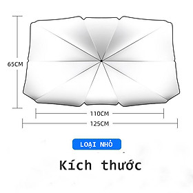 Dù Che Nắng Kính Lái Gấp Gọn Đa Dụng | Dù Che Nắng Kính Lái Tiện Lợi, Giúp Bao Vệ Nội Thất Xe Ô Tô Khỏi Nhiệt Độ Cao Khi Đỗ Xe Ngoài Trời Nắng