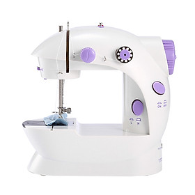 Portable Mini Sewing Machine Eco-Friendly Material Dual Speed Mending Machine Durable for Household Fabric Sewing