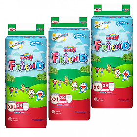 Combo 3 Gói Tã/Bỉm quần Goon Friend