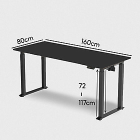 Mua Bàn nâng hạ chiều cao 4 chân iCockpit 1880. Bàn tăng giảm 4 chân đầu tiên trên thị trường