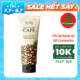 Gel Tẩy Da Chết Cafe Cocayhoala Sáng Da Sạch Mụn - Tăng Hấp Thụ Dưỡng Chất của Da - Chiết Xuất Cafe, Tuýp 100g 