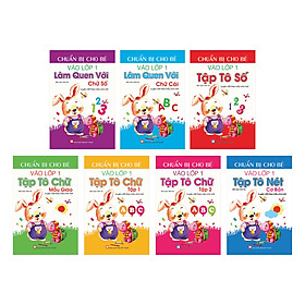 Combo Bộ Chuẩn Bị Cho Bé Vào Lớp 1 (7 Cuốn)