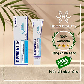 Gel giảm mụn Megaduo Gel AHA và Derma Forte hỗ trợ giảm mụn, mờ thâm 15gr - Hee's Beauty Skincare