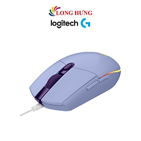 Chuột có dây Gaming Logitech G203 Lightsync - Hàng chính hãng