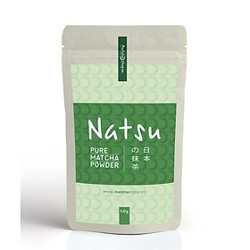 Bột trà xanh Matcha Natsu Nhật Bản  50g