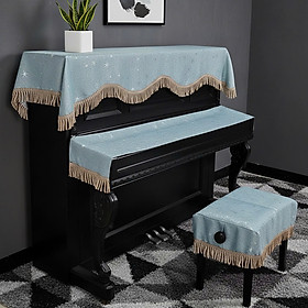 Khăn phủ đàn piano cơ đàn piano điện tử 88 phím sang trọng cổ điển - Hàng chính hãng