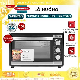 Mua Lò nướng 40L Sunhouse Mama SHD4240S - Hàng Chính Hãng