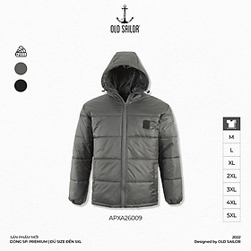 Áo khoác phao có nón nam Old Sailor - O.S.L CLIMAX JACKET - 26009 - Big size upto 5XL