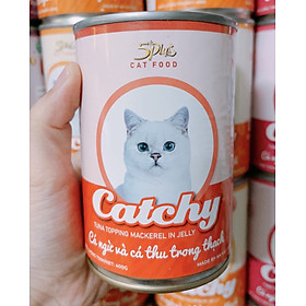 PATE MÈO CATCHY LON 400GR ĐỦ VỊ