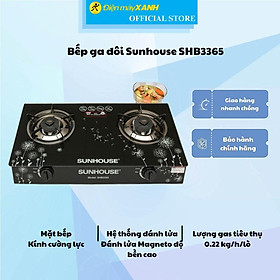Mua Bếp ga đôi Sunhouse SHB3365 - Hàng Chính Hãng