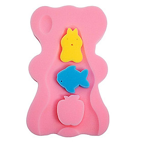 Skid Proof Baby Bath Sponge Bed Infant Cushion Body Support Comfy Shower Mat