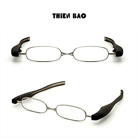 Kính lão thị viễn thị, kính đọc sách xoay 360 độ tròng Nhật siêu gọn bỏ túi Nam nữ KV1X HÀNG ĐẸP cứng cáp loại I