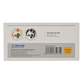 Hộp 20 Bút Bi Thiên Long Gel B-11 - Đen